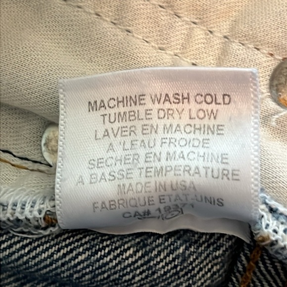 Re/Done Originals High Rise Shorts Size 26 - Picture 13 of 16